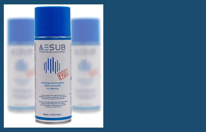 Unleash Precision with AESUB Blue: The Ultimate 3D Scanning Spray for Professionals