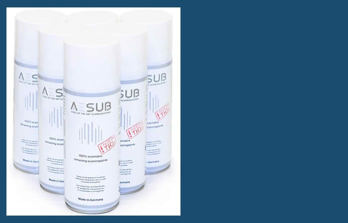 Why AESUB White is the Best Permanent Scanning Spray for Your 3D Scanning Needs