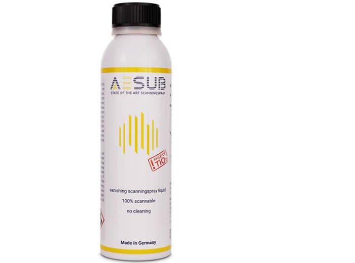 Enhance Your 3D Scanning Process with AESUB Yellow: The Ultimate Self-Vanishing Spray